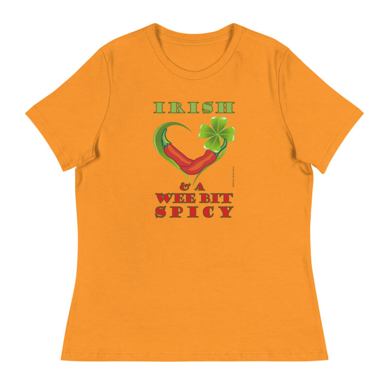 IRISH & SPICY - Women's Relaxed T-Shirt - Image 11