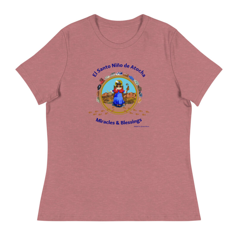 EL SANTO NINO DE ATOCHA - Women's Relaxed T-Shirt - Image 4