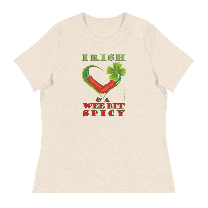 IRISH & SPICY - Women's Relaxed T-Shirt - Image 3