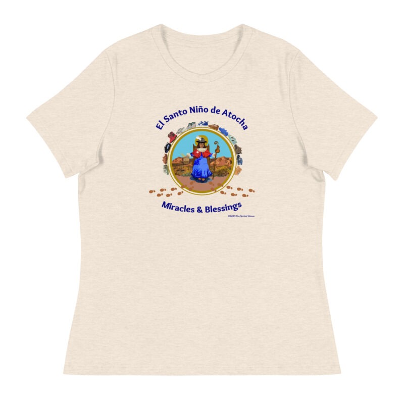 EL SANTO NINO DE ATOCHA - Women's Relaxed T-Shirt - Image 6