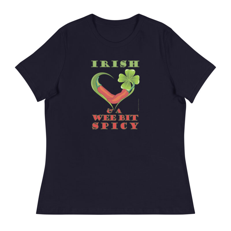 IRISH & SPICY - Women's Relaxed T-Shirt - Image 10