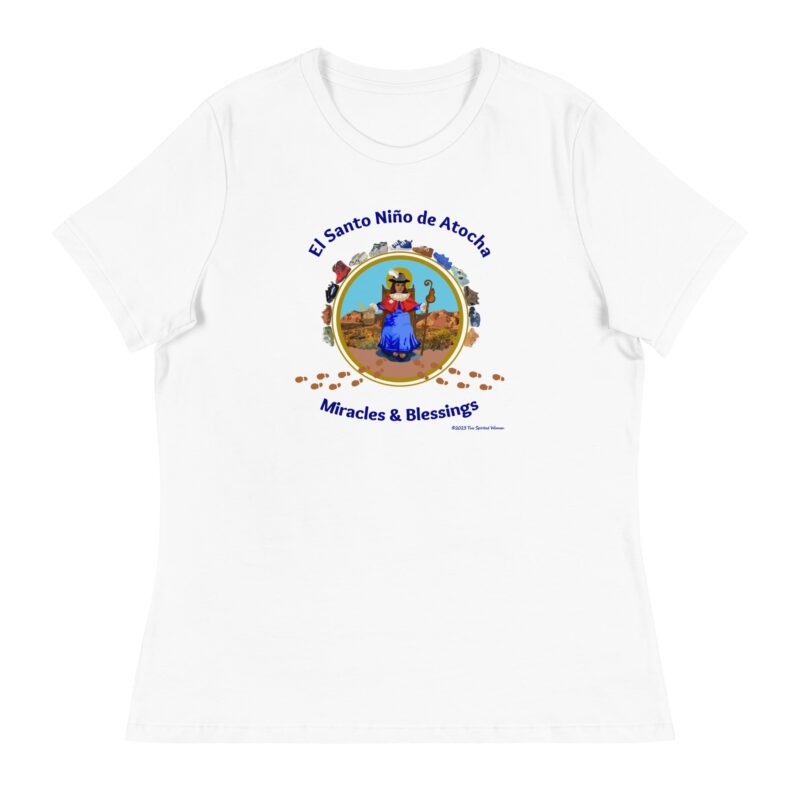 EL SANTO NINO DE ATOCHA - Women's Relaxed T-Shirt - Image 14