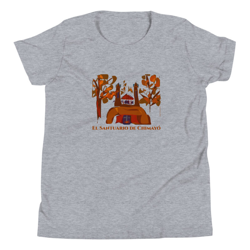 SANTUARIO DE CHIMAYO IN FALL - Youth T-Shirt - Image 10