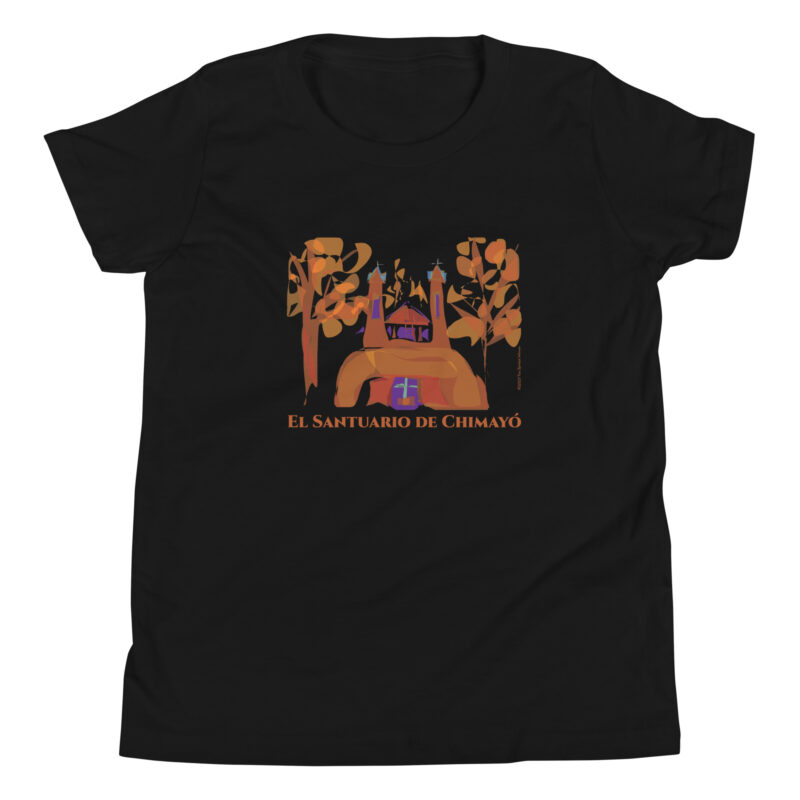 SANTUARIO DE CHIMAYO IN FALL - Youth T-Shirt