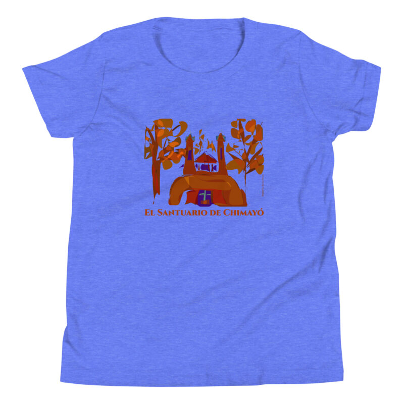SANTUARIO DE CHIMAYO IN FALL - Youth T-Shirt - Image 5