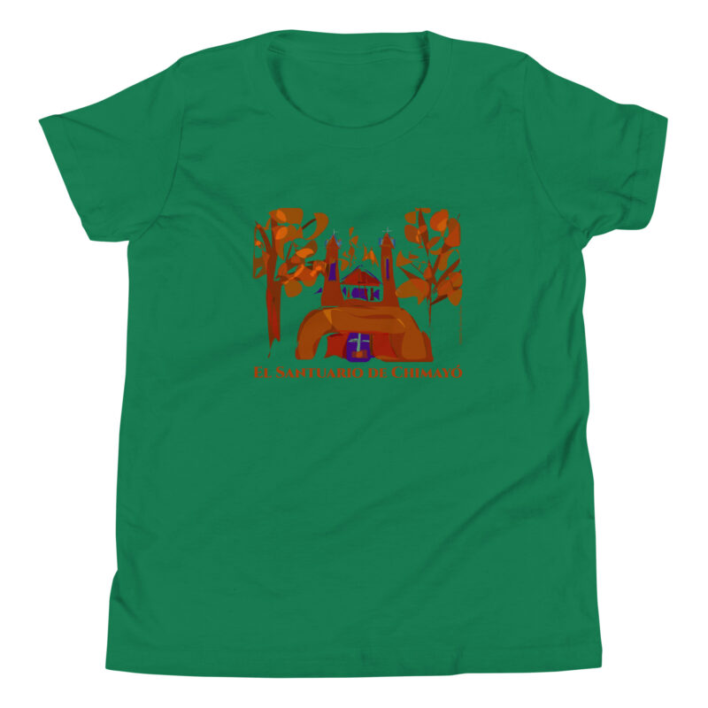 SANTUARIO DE CHIMAYO IN FALL - Youth T-Shirt - Image 9