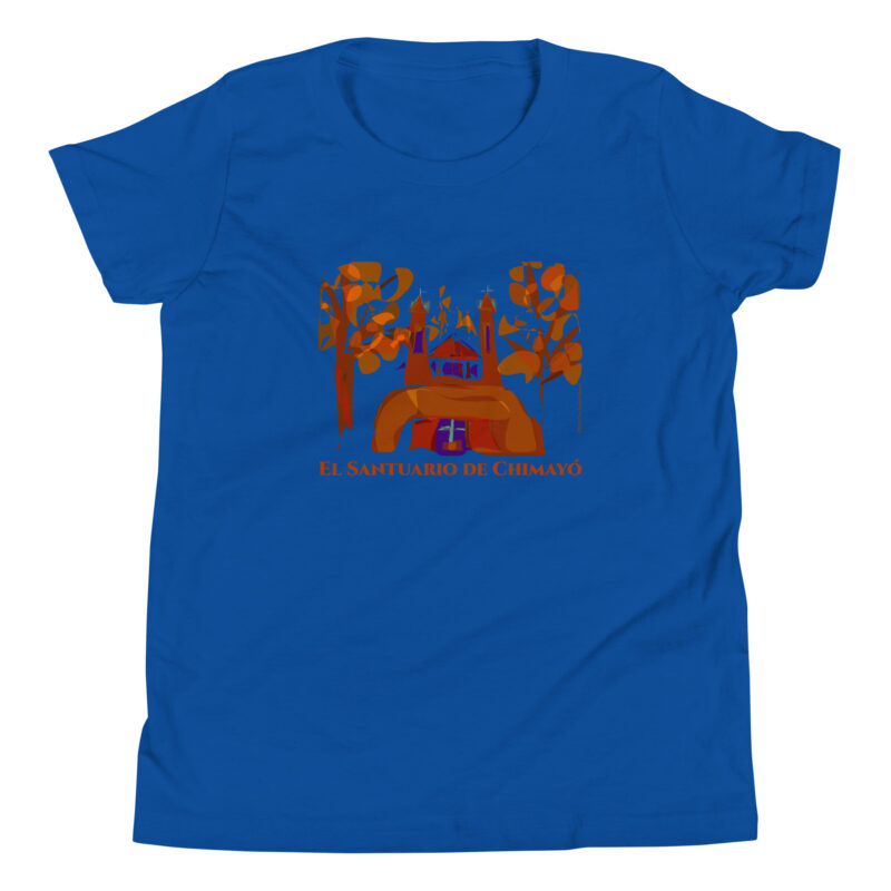 SANTUARIO DE CHIMAYO IN FALL - Youth T-Shirt - Image 7