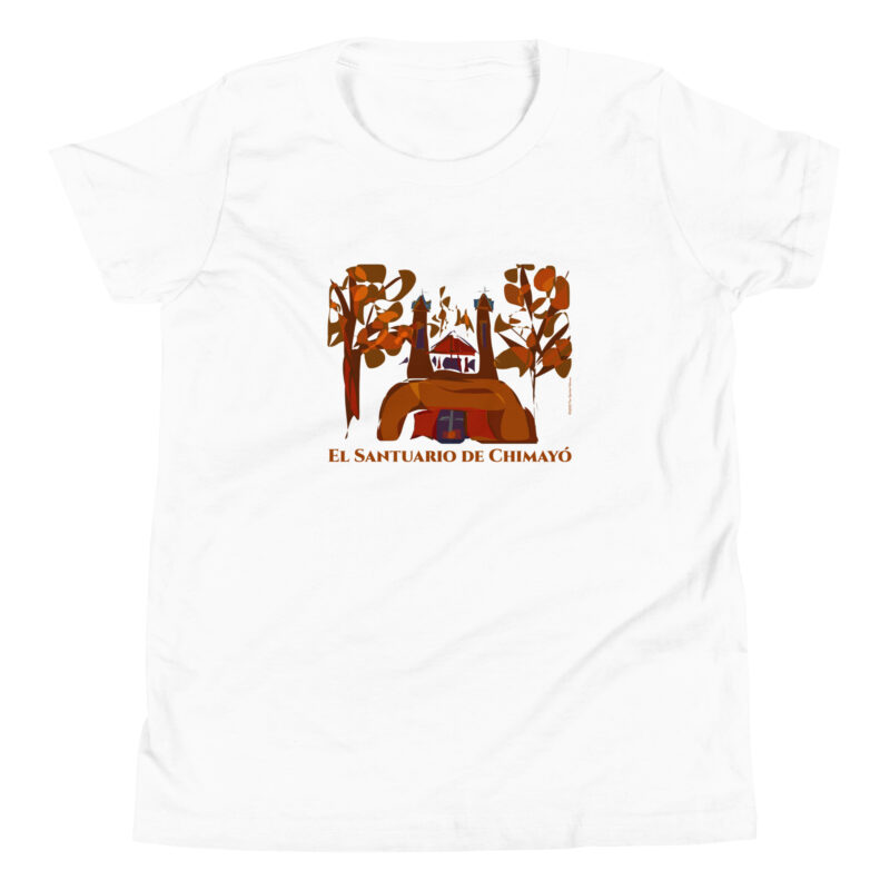 SANTUARIO DE CHIMAYO IN FALL - Youth T-Shirt - Image 11