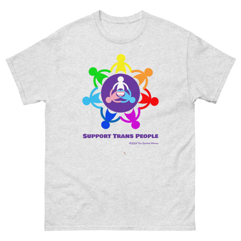 SUPPORT TRANS PEOPLE - Men's Classic Tee - Image 8