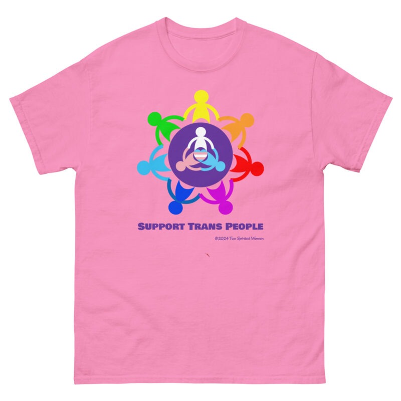 SUPPORT TRANS PEOPLE - Men's Classic Tee - Image 2