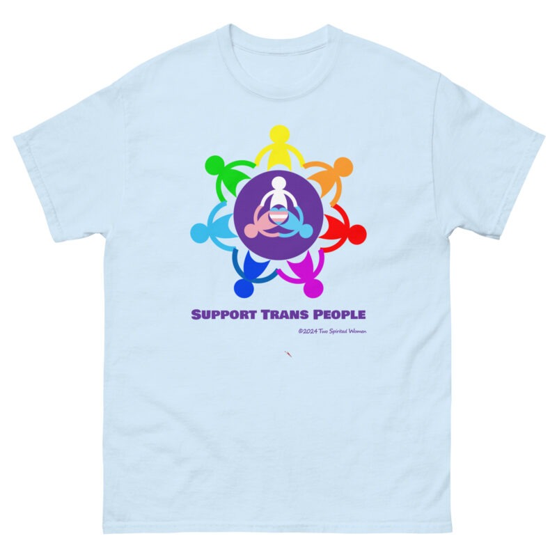 SUPPORT TRANS PEOPLE - Men's Classic Tee - Image 7