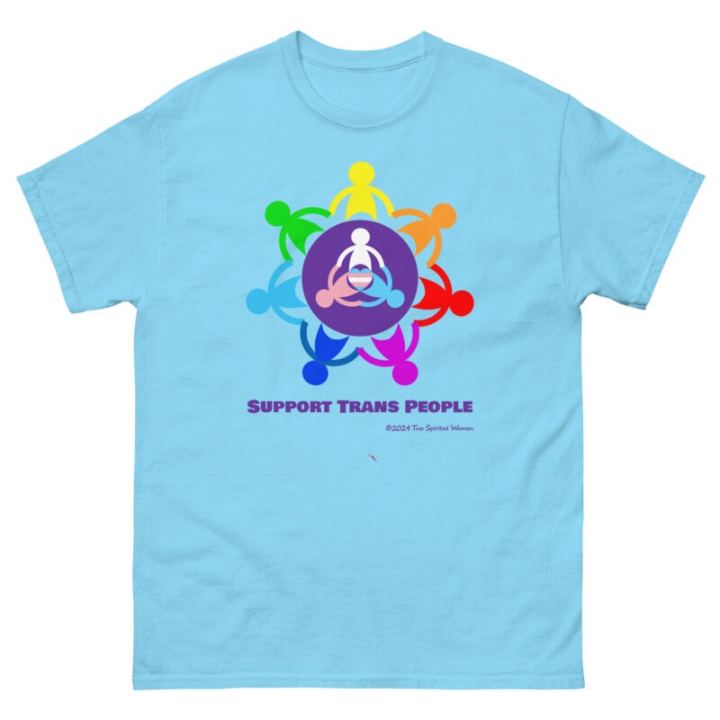 SUPPORT TRANS PEOPLE - Men's Classic Tee - Image 5