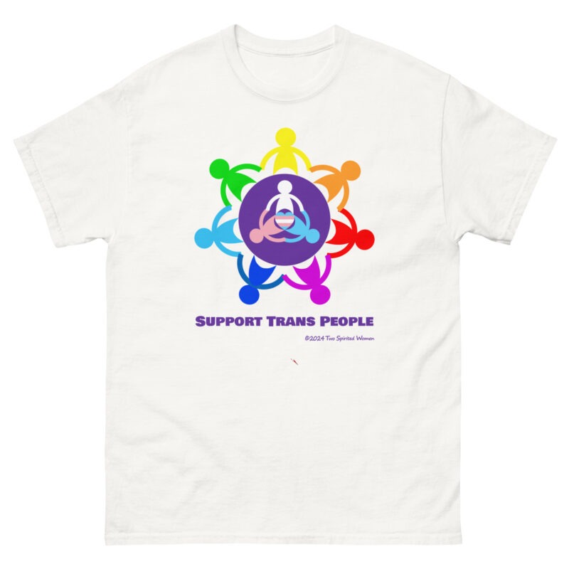 SUPPORT TRANS PEOPLE - Men's Classic Tee - Image 9