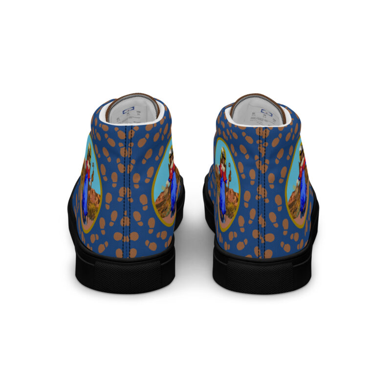 EL SANTO NINO DE ATOCHA - Men’s High Top Canvas Shoes - Image 3