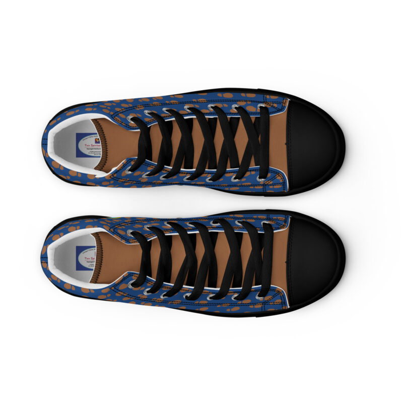 EL SANTO NINO DE ATOCHA - Men’s High Top Canvas Shoes - Image 8