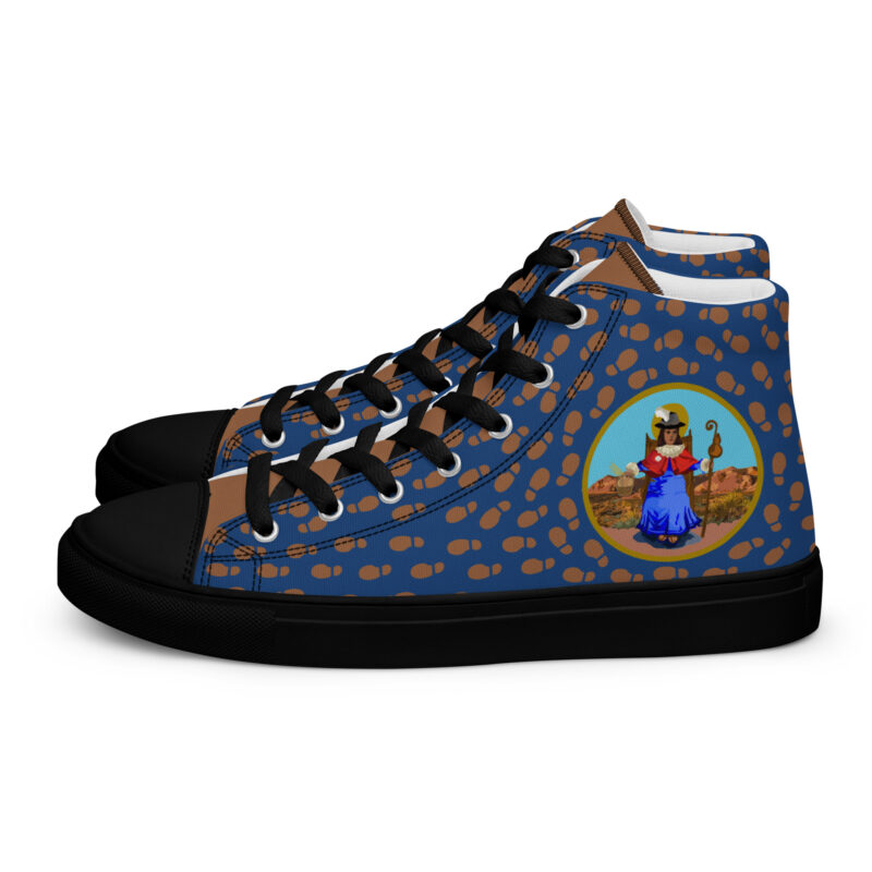 EL SANTO NINO DE ATOCHA - Men’s High Top Canvas Shoes - Image 2
