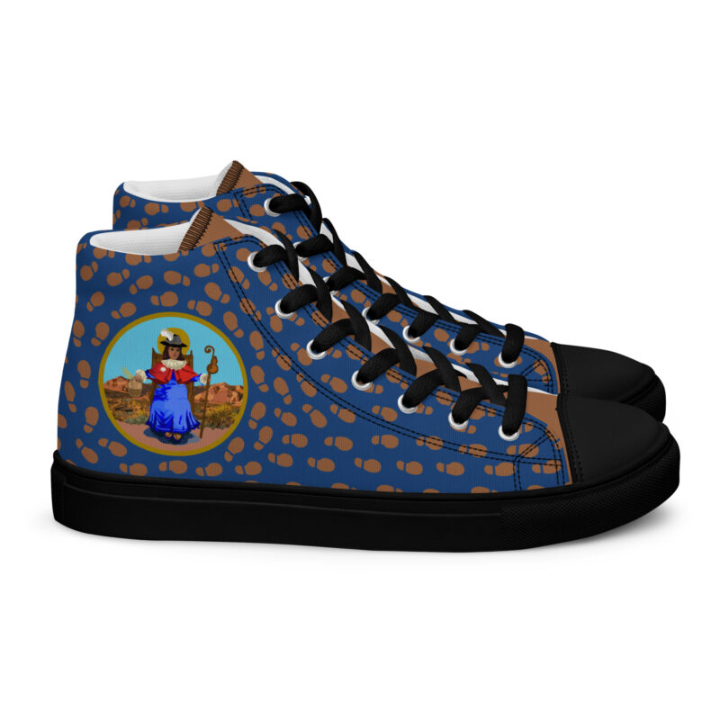 EL SANTO NINO DE ATOCHA - Men’s High Top Canvas Shoes - Image 6
