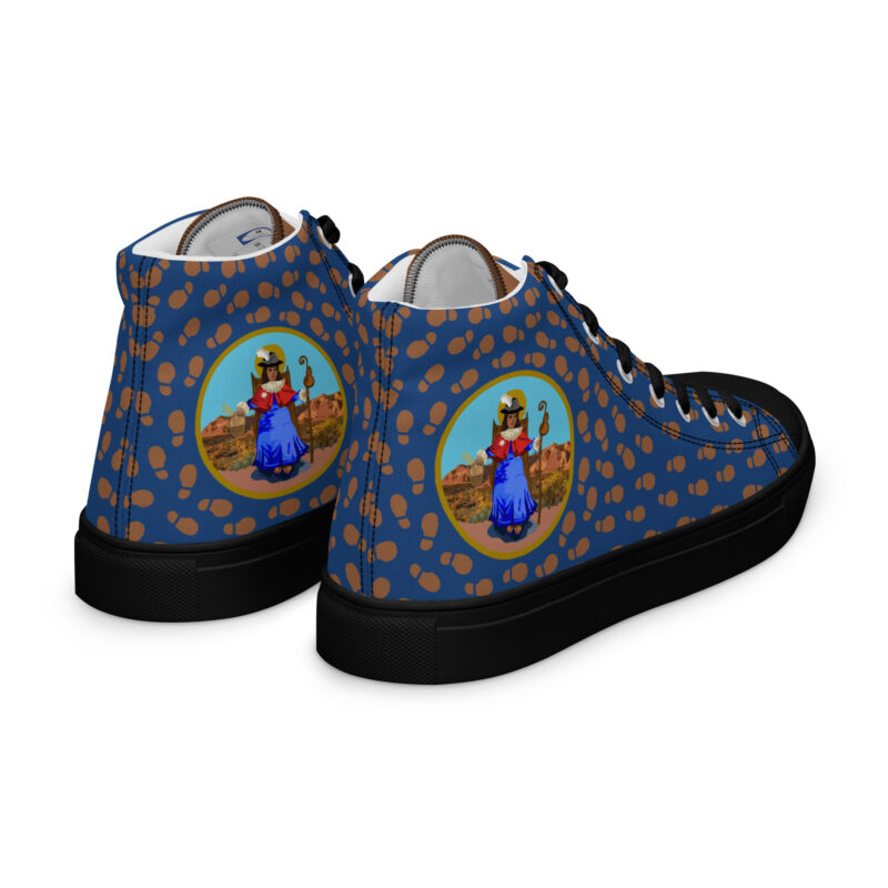 EL SANTO NINO DE ATOCHA - Men’s High Top Canvas Shoes - Image 7