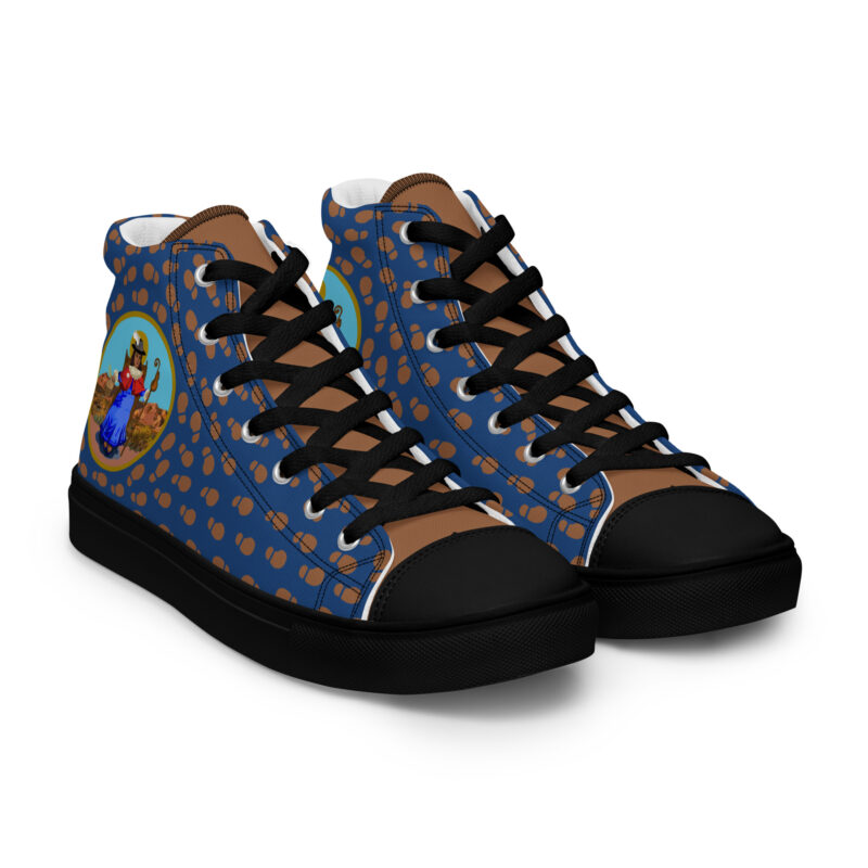 EL SANTO NINO DE ATOCHA - Men’s High Top Canvas Shoes - Image 9