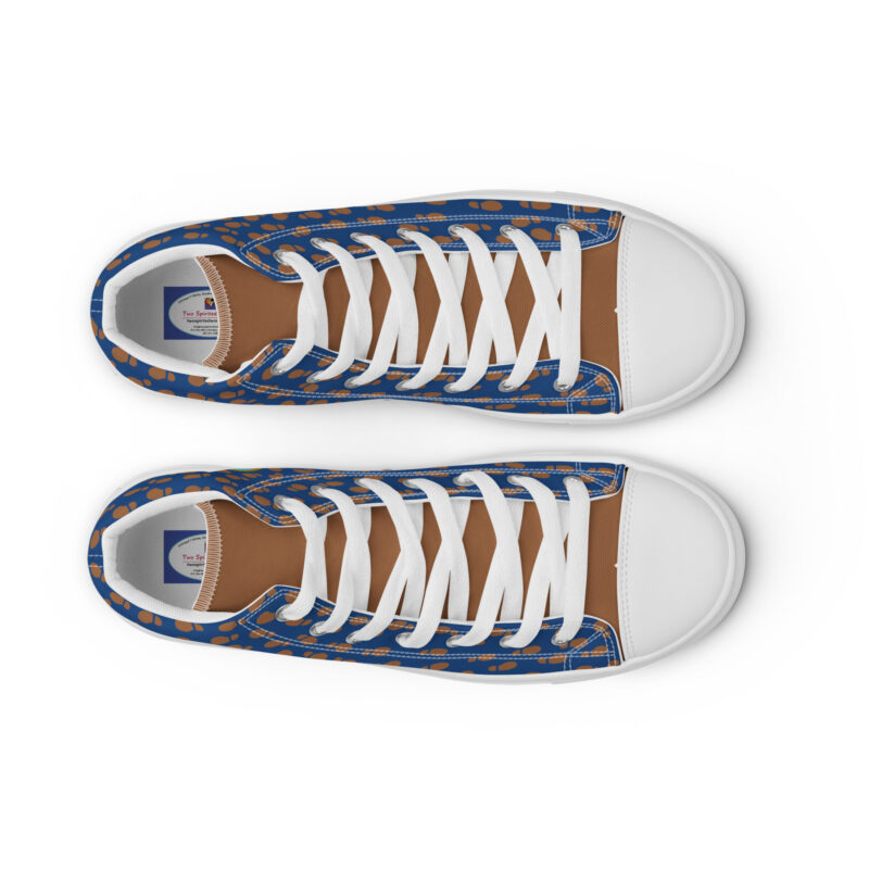 EL SANTO NINO DE ATOCHA - Men’s High Top Canvas Shoes - Image 18