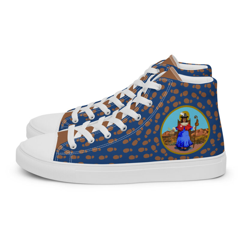 EL SANTO NINO DE ATOCHA - Men’s High Top Canvas Shoes - Image 11