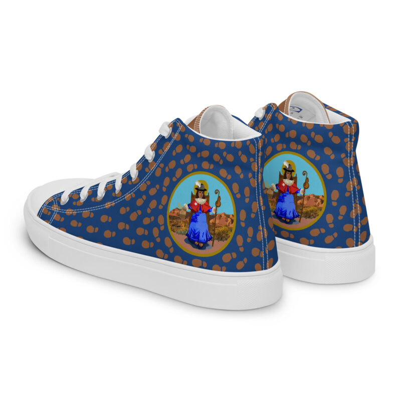 EL SANTO NINO DE ATOCHA - Men’s High Top Canvas Shoes - Image 13