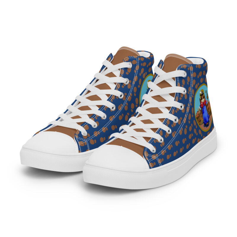 EL SANTO NINO DE ATOCHA - Men’s High Top Canvas Shoes - Image 14