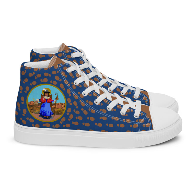 EL SANTO NINO DE ATOCHA - Men’s High Top Canvas Shoes
