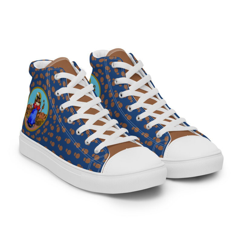 EL SANTO NINO DE ATOCHA - Men’s High Top Canvas Shoes - Image 16