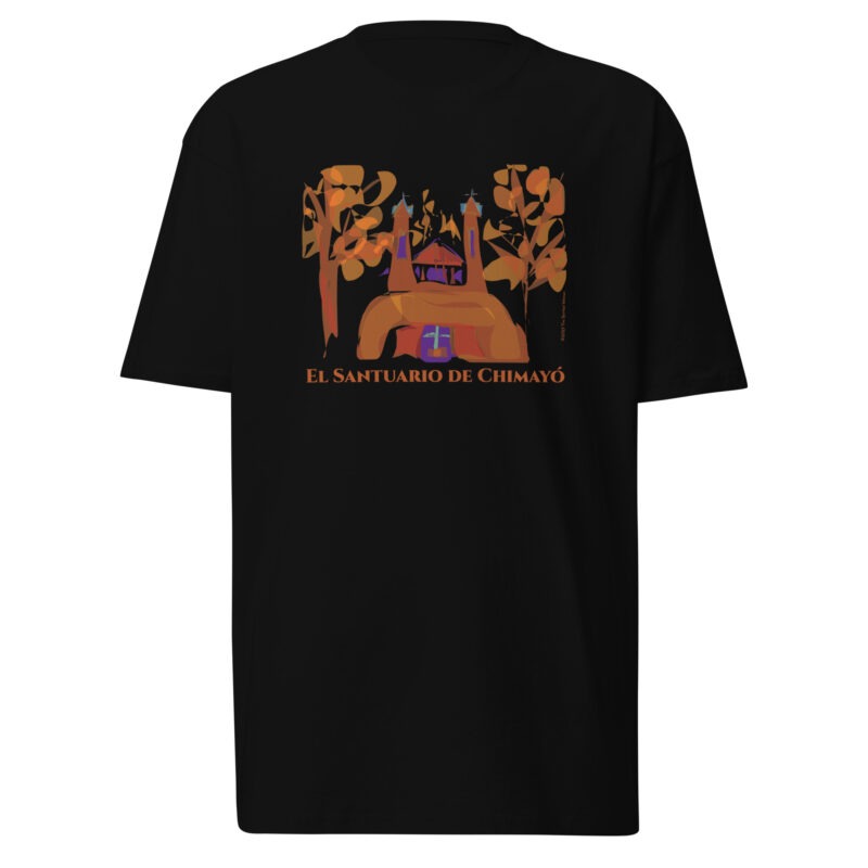 EL SANTUARIO IN FALL - Men’s Premium Heavyweight Tee