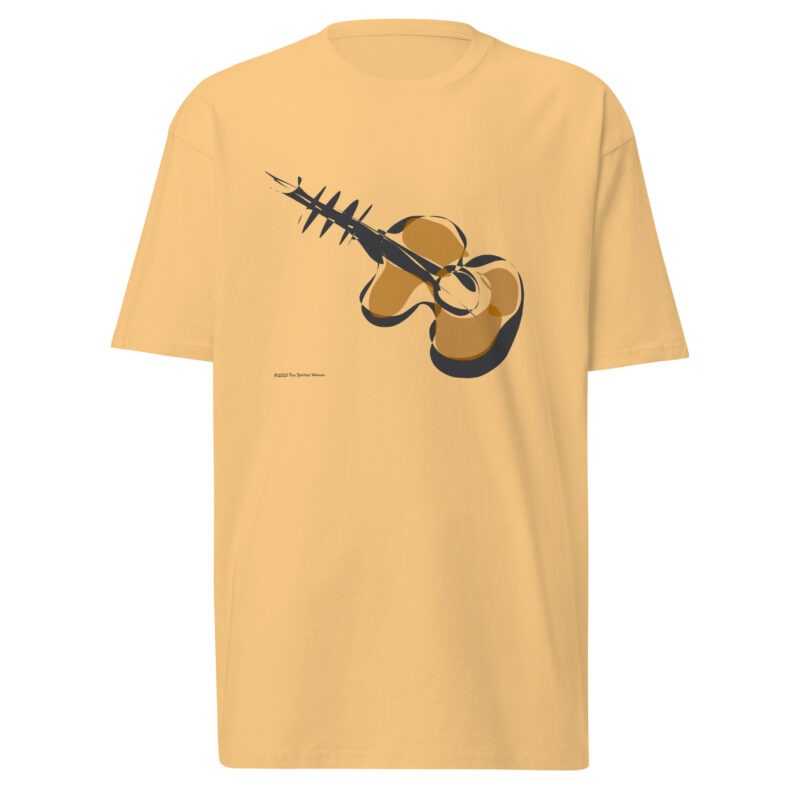 GUITAR - Men’s Premium Heavyweight Tee - Image 6
