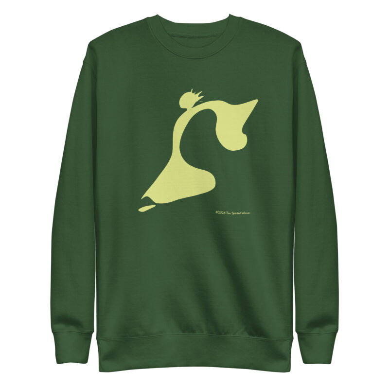TAKE THE LEAP - Unisex Premium Sweatshirt - Image 4