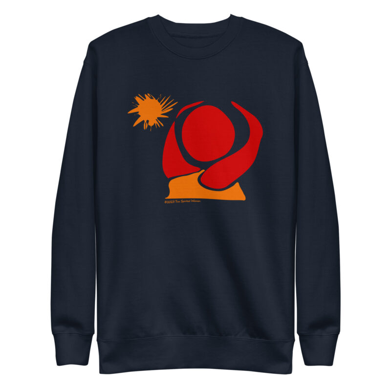BIG SUN - Unisex Premium Sweatshirt - Image 3