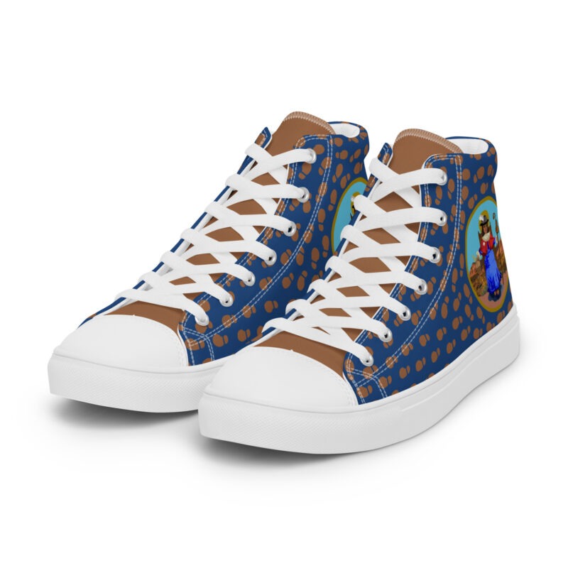 EL SANTO NINO - Women’s High Top Canvas Shoes - Image 12