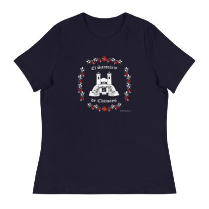 EL SANTUARIO BLANCO Y ROJO - Women's Relaxed T-Shirt