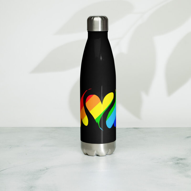 HEARTS OF PRIDE - Stainless Steel Water Bottle