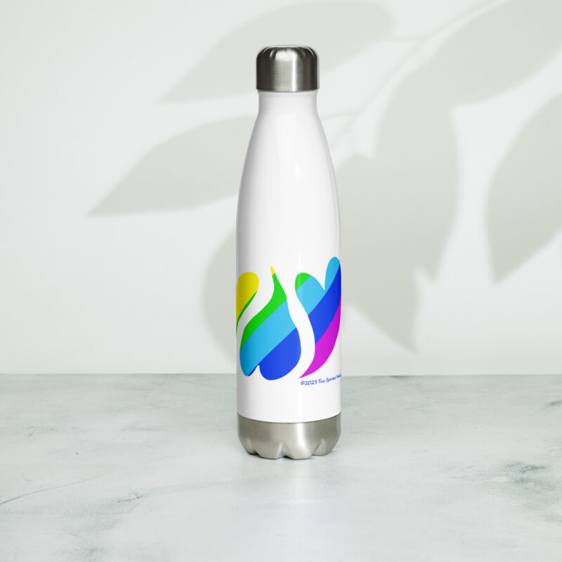 HEARTS OF PRIDE - Stainless Steel Water Bottle - Image 8