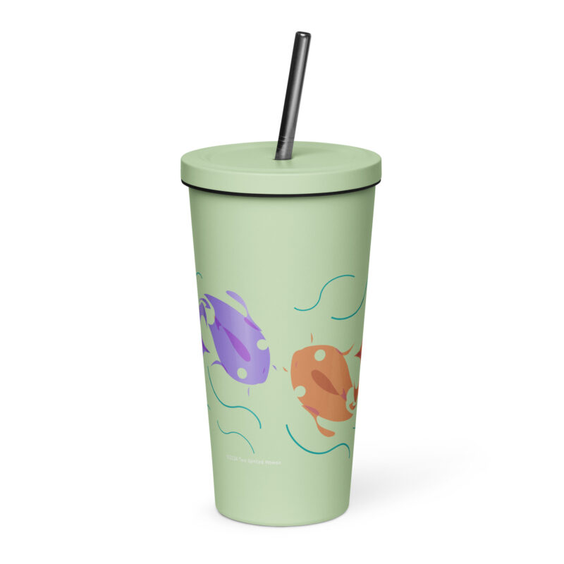 FISH - Insulated Tumbler with a Straw - Image 11