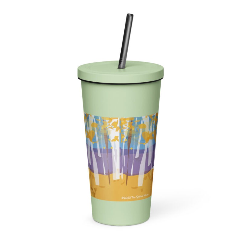 ASPEN - Insulated Tumbler with a Straw - Image 10