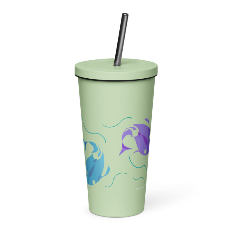 FISH - Insulated Tumbler with a Straw - Image 10