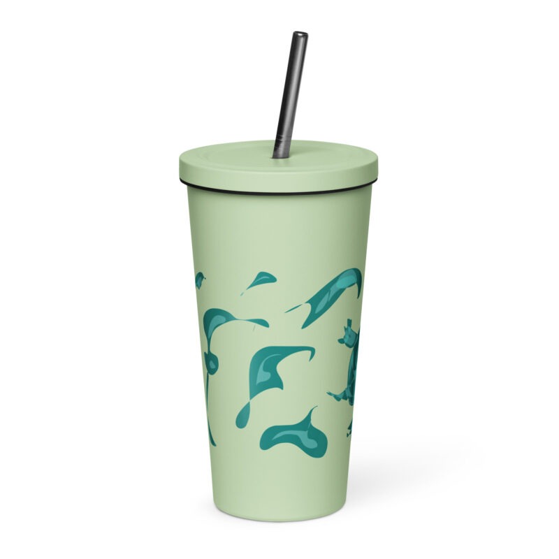 TURTLE - Insulated Tumbler with a Straw - Image 12
