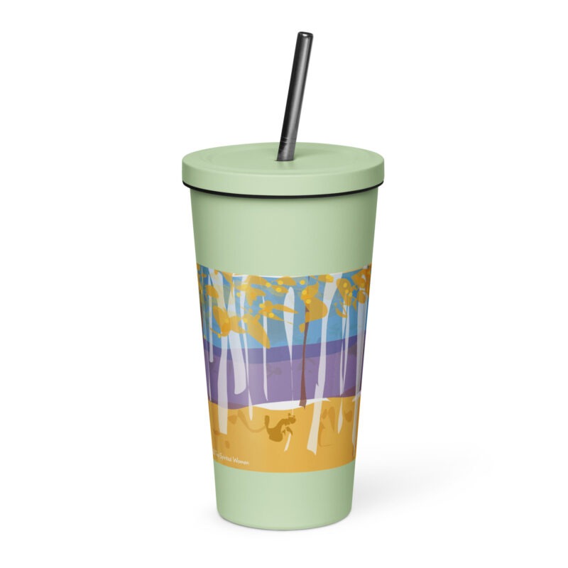 ASPEN - Insulated Tumbler with a Straw - Image 12