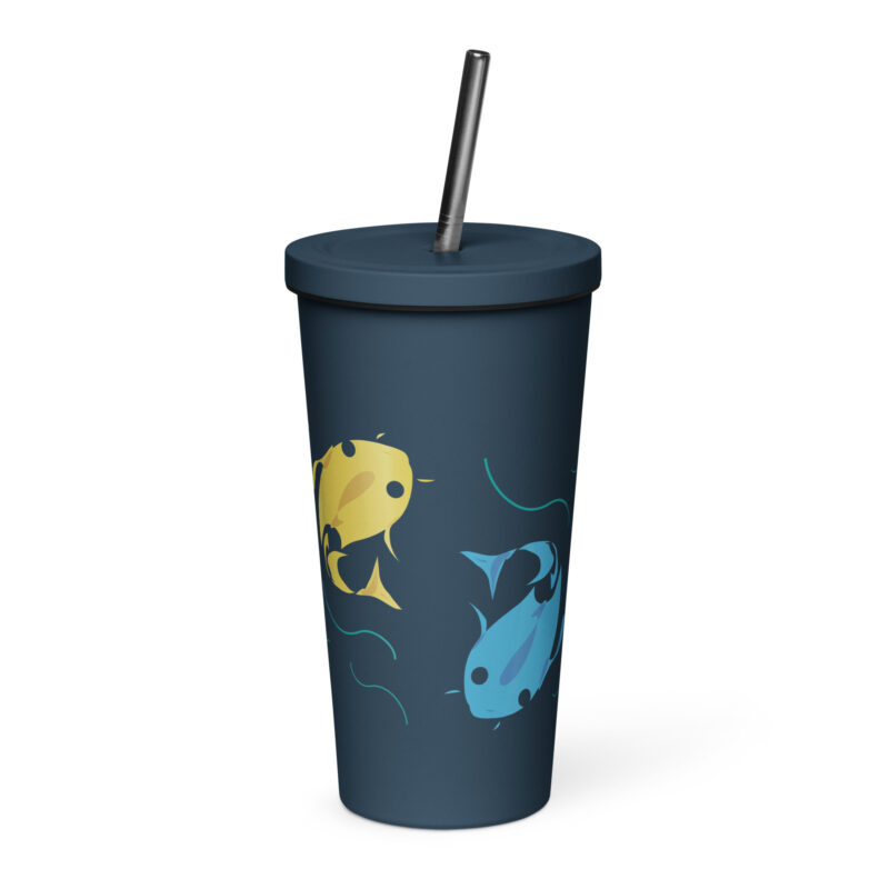 FISH - Insulated Tumbler with a Straw - Image 5