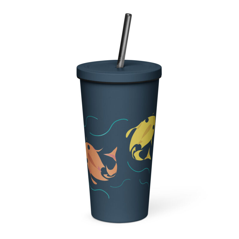 FISH - Insulated Tumbler with a Straw - Image 4