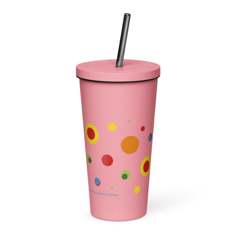 DOTS - Insulated Tumbler with a Straw - Image 6