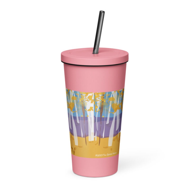 ASPEN - Insulated Tumbler with a Straw - Image 7