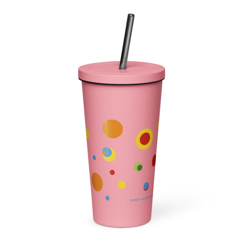 DOTS - Insulated Tumbler with a Straw - Image 7