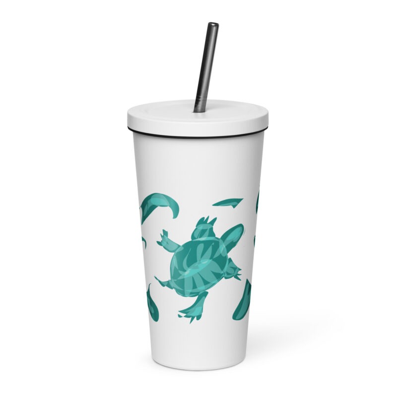 TURTLE - Insulated Tumbler with a Straw - Image 13