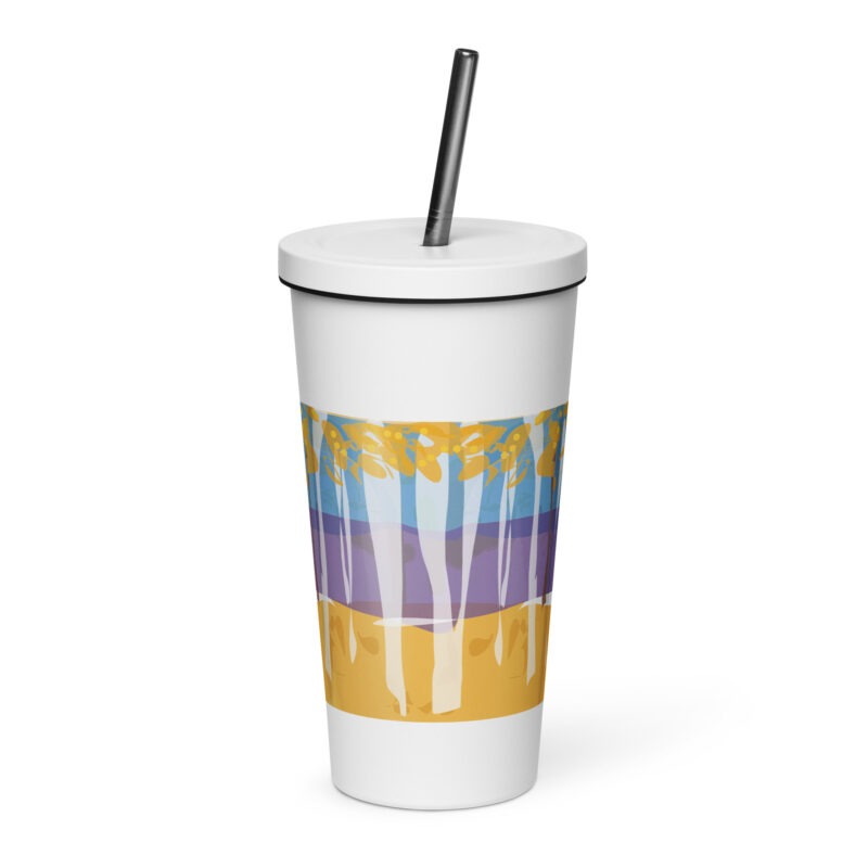 ASPEN - Insulated Tumbler with a Straw - Image 13