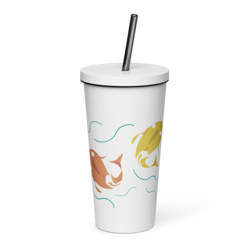 FISH - Insulated Tumbler with a Straw - Image 15